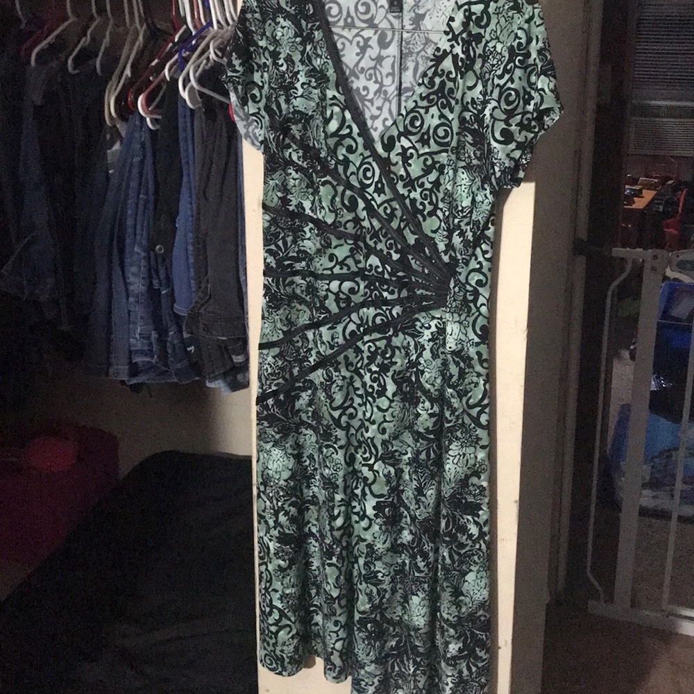 Tea length dress